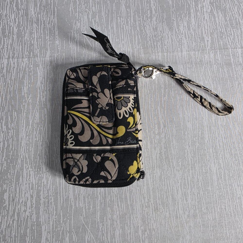 Vera Bradley Carre it All Wristlet Retired Baroque Pattern
